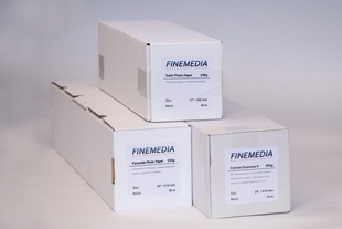 FINEMEDIA DRYLAB Canvas Textured Paper 230g  21,0 x 60m